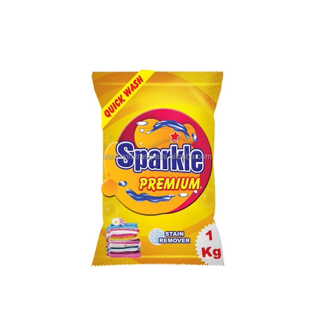 Highly Effective Sun Derived Active Washing Powder 3kg Floral Scented Laundry Detergent for Apparel High Demand Stain Removers