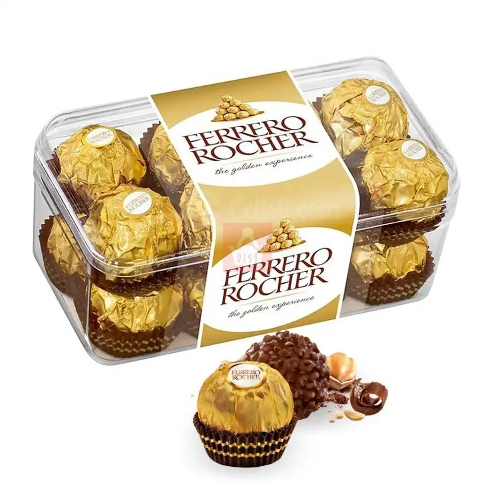 Ferrero Rocher Chocolate/ Ferrero Rocher T3/ Ferrero Rocher Chocolate Fererro Biscuits Nutella