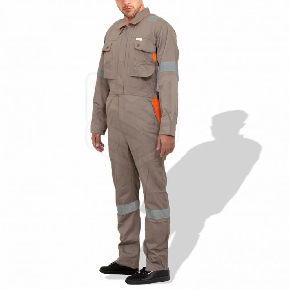 Full Body Safety Coverall Suit Breathable Working Overalls Working