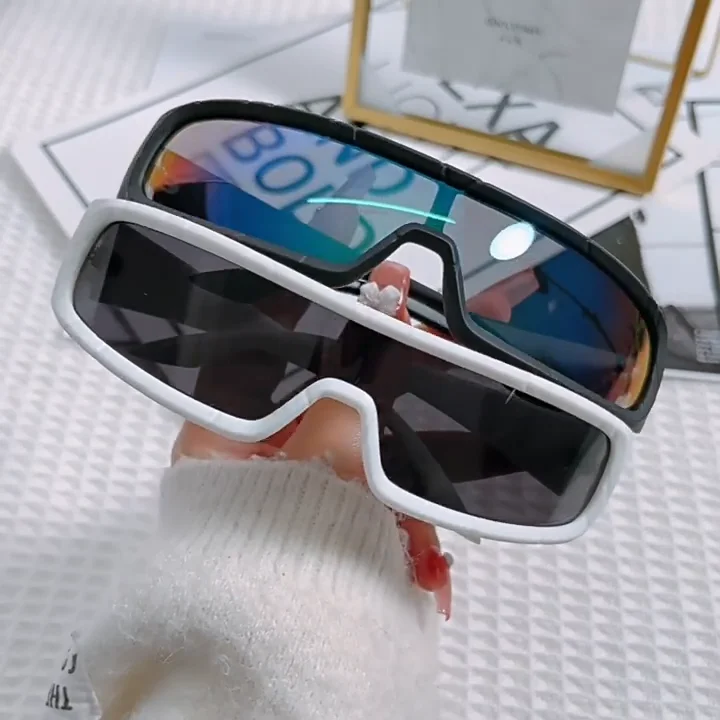 Y2k Unisex Sports Sunglasses 2023 One Piece Sport Shades Sun Glasses