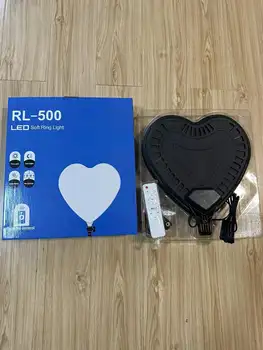 New RL-500 Heart Star Shaped Selfie 13 Inches Mini Portable Ring Light Tik Tok Ring Light for Photography detail image