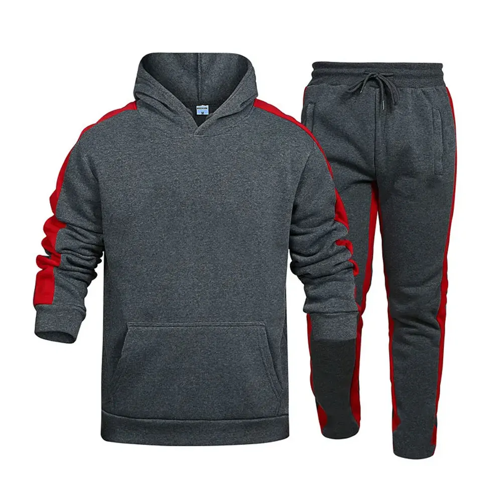 New Tracksuit Set Customized Full Zip Jogging Sweat Suit High Quality ...