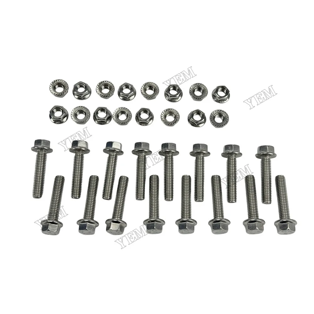 Hydraulic Cylinder Rod Seal Kit 331-6560 Fit for Caterpillar 3512 Engine 5