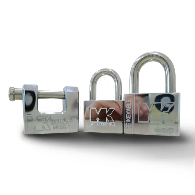 Malaysia Premium Iron Padlock With Rotating Disc Cylinder System To