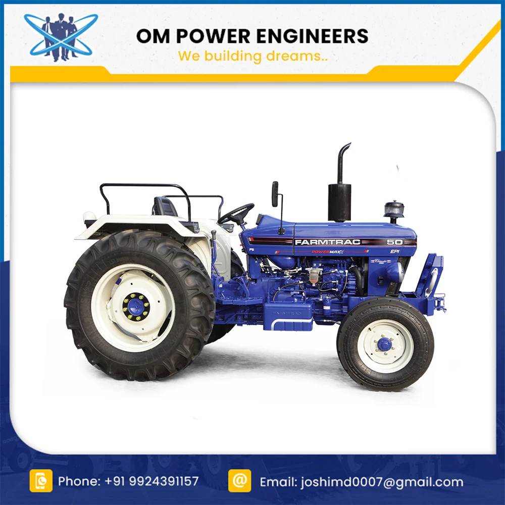 Multi-Functional Powerful Tractor FARMTRAC 50 POWERMAXX Best Price Agricultural Farming Tractor From India