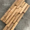 Natural teak brown Light to medium brown tones
