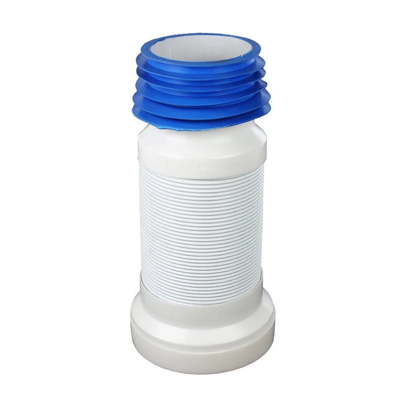 Plastic Modified 50cm-58cm PVC Sink Drainer Hose Tube Bathroom Fittings Flexible Waste Pipe
