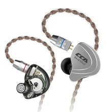 CCA C10 4BA+1DD Hybrid in Ear Earphone HIFI DJ Monitor Running Sport Earphone