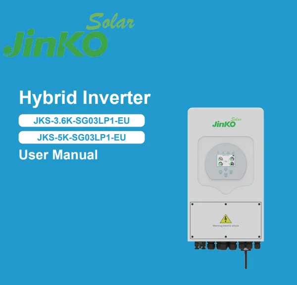 Jinko Solar JKS-5K-SG03LP1-EU - 5kw High-Efficiency Inverter