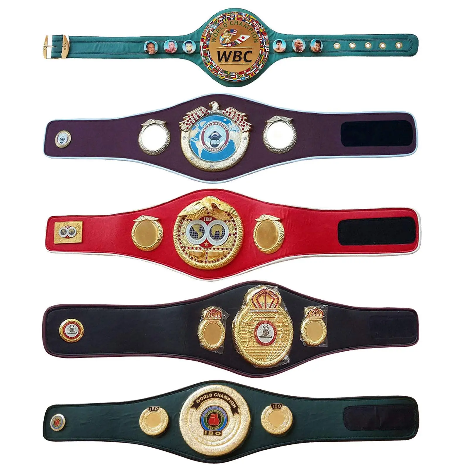 WBA WBC IBF IBO ミニチャンピオンベルト　セット おまけ付き WBC ボクシングベルト WBA WBO IBF IBO カスタマイズ可能な