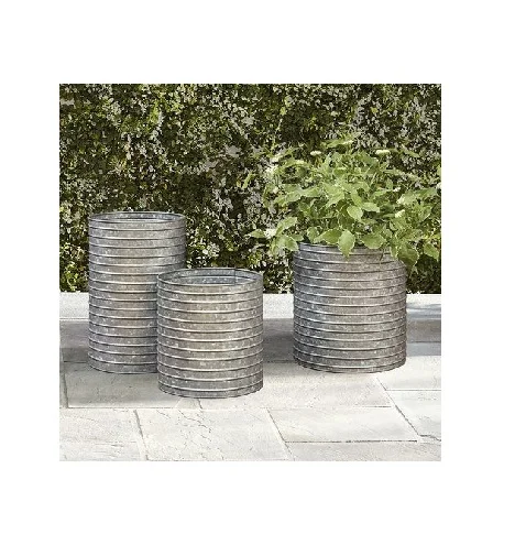 Vintage Galvanized Metal Watering Cane With Handle Home Garden Decoration Luxury Water Cane Planter for Sale in Wholesale Price