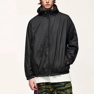 Waterproof Windbreaker Down Jacket Lightweight Outdoor Jacket Storage Bag Men Coat Jacket