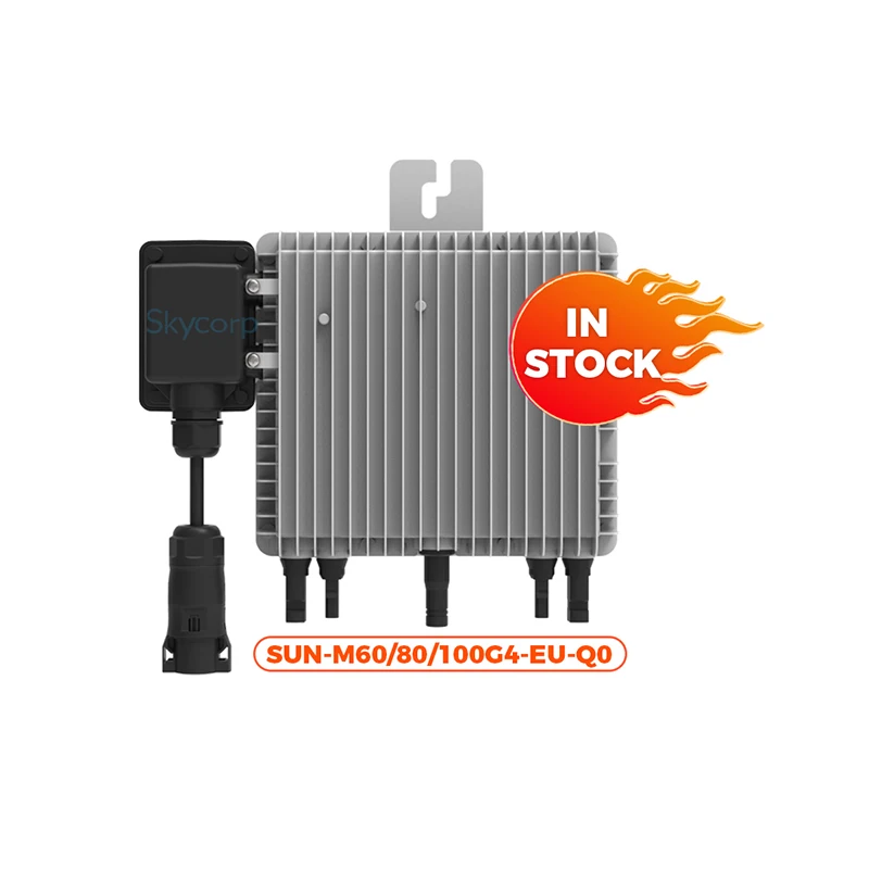 Onduleur Solaire Micro- 800W Balcony Power Station - IP67 Étanche - Ecran LCD App WLAN - Pour 2 Panneaux Solaires Panneau Solaire 400w