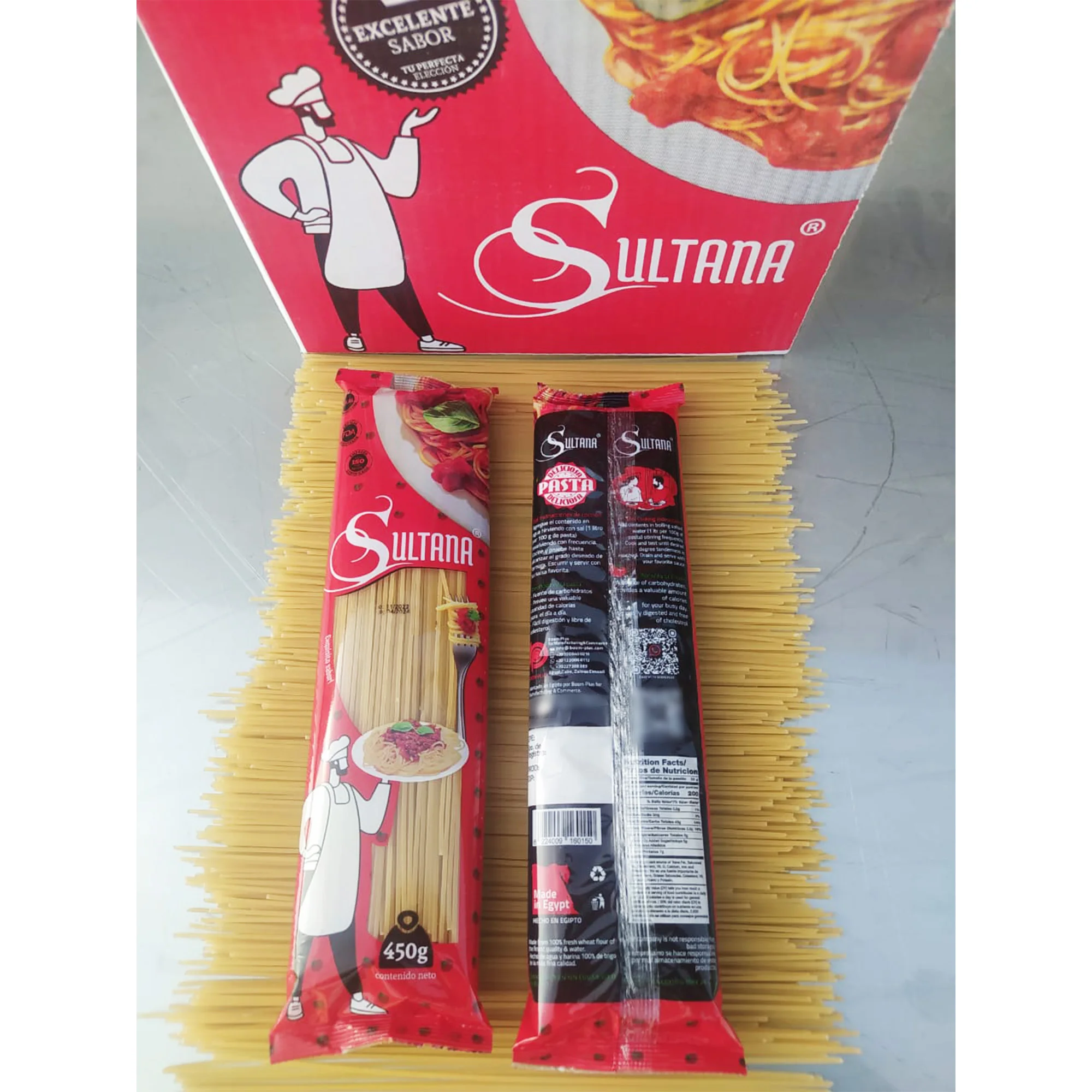 Sultana Spaghetti 450g (new Brand) High Quality Pasta Spaghetti Gourmet