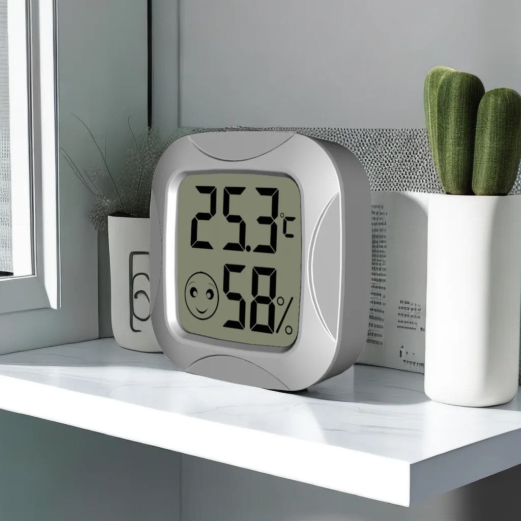 Mini Digital Indoor Home Thermometer LCD Digital Temperature Sensor Humidity Meter Thermometer