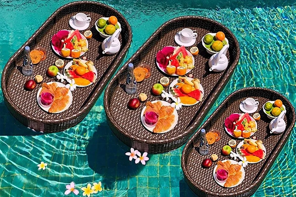 Floating Serving Tray Pool Swimming Vietnam Holiday Hotel - Buy