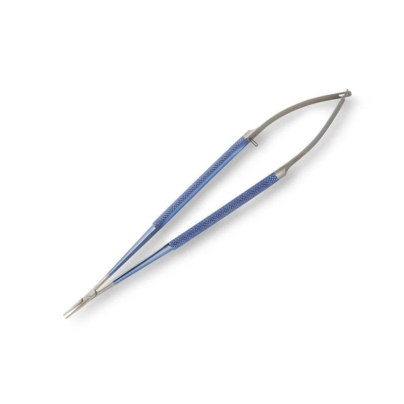 Micro Needle Holder Round Handle Japanese Stainless Steel Micro Surgery ...
