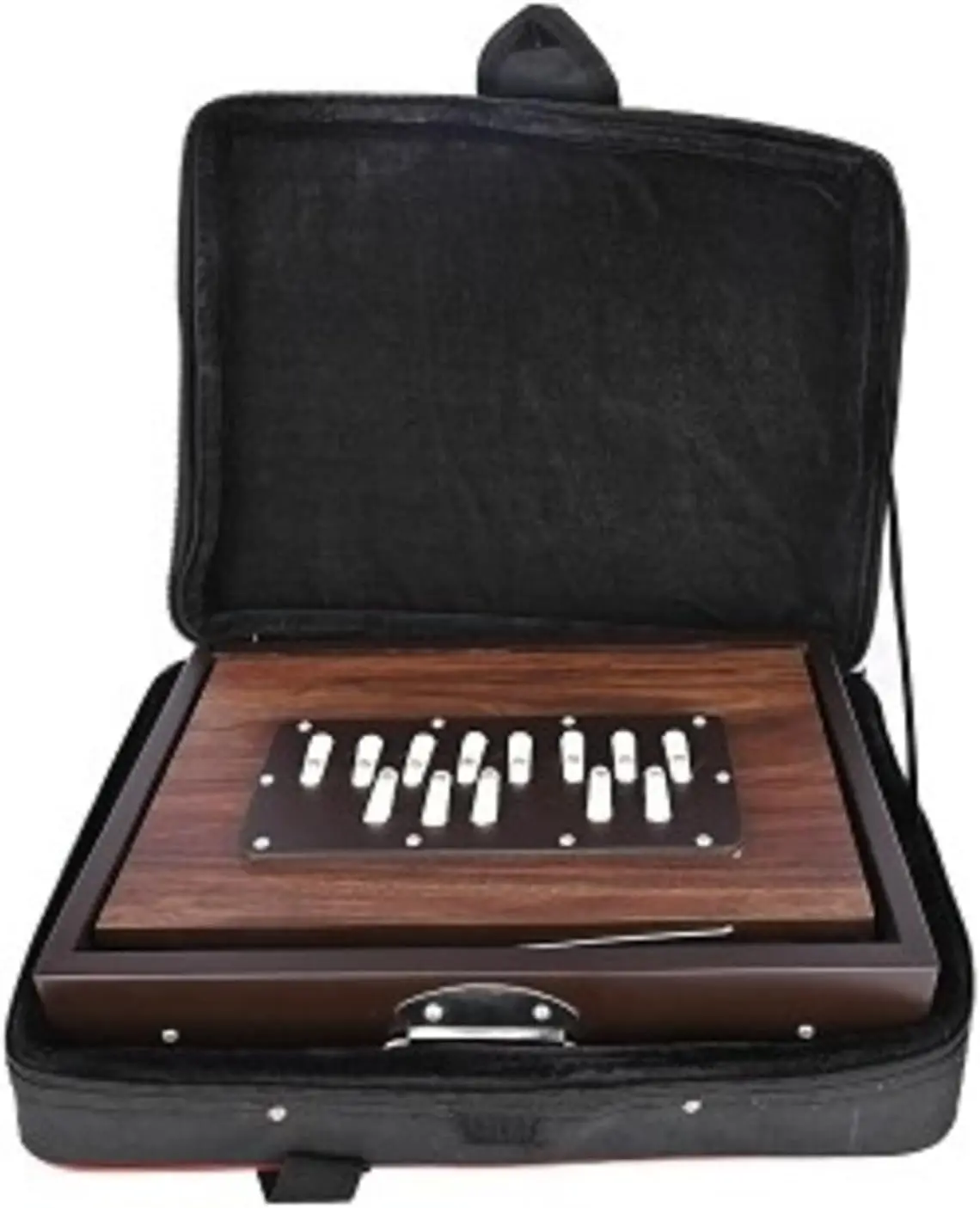 Acoustic Musical Instrument Shruti Box Large 33 X 30 X 7.6 Cm Sur Peti