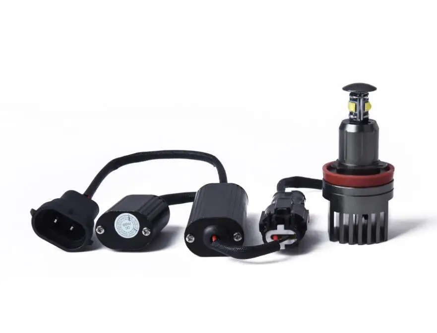 Canbus Error Free  LED Marker H8 Angel Eyes LED H8 40W for BMW E60 E61 E87 E82 X5 E70 X6 E71 E90 E91 H8 E92 LED Angel Eyes