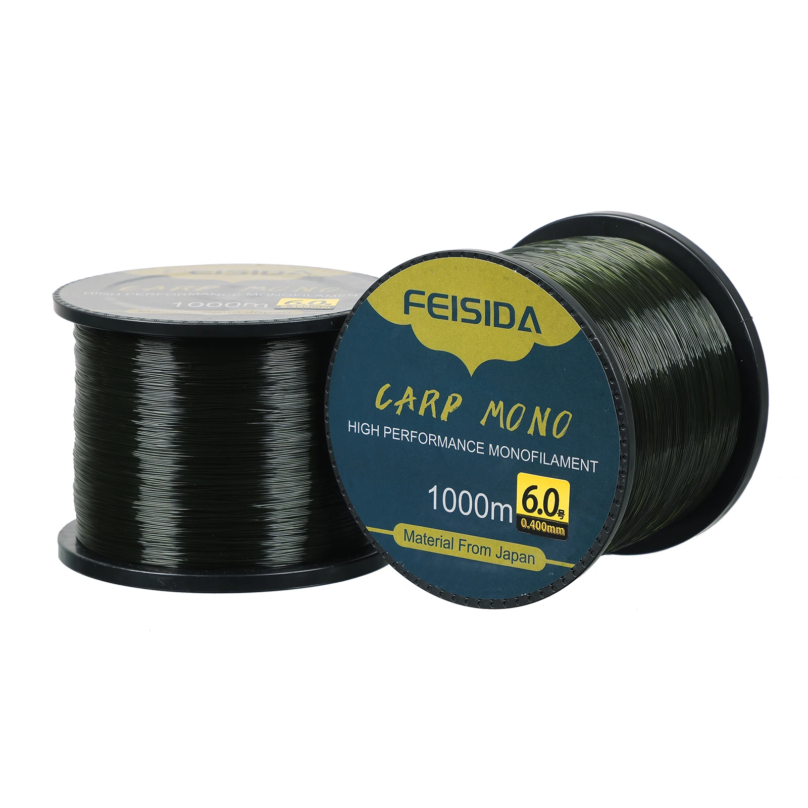 Feisida Fluorescent Nylon Carp Line