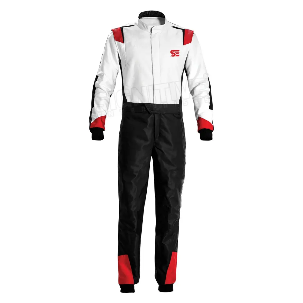 Comfortable Full Sleeves Go Kart Racing Suit Full Body Protection Go