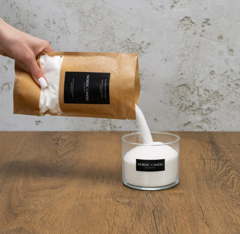 Natural Candle Sand Wax For Making Candle Bulk Wholesale Pearl Candle