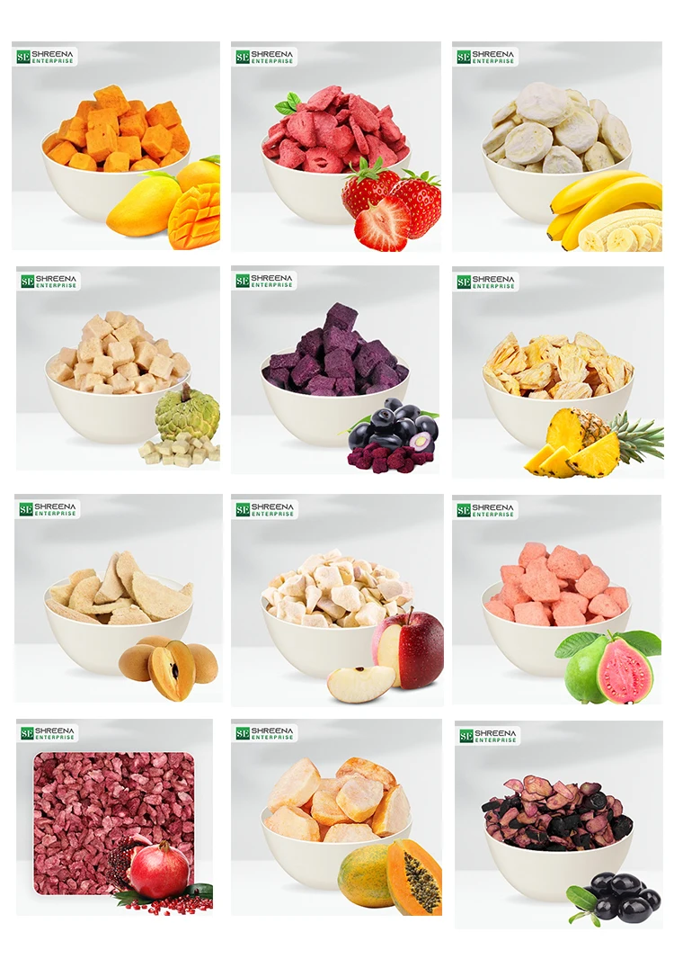 Wholesale Freezedried Mixed Fruit Freeze Dried Apple Mango Banana