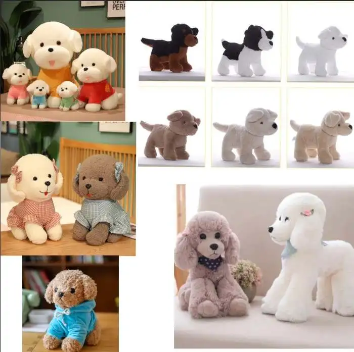 Custom Plush Dog Mascots Stuffed Toy Customization Brand Promotional