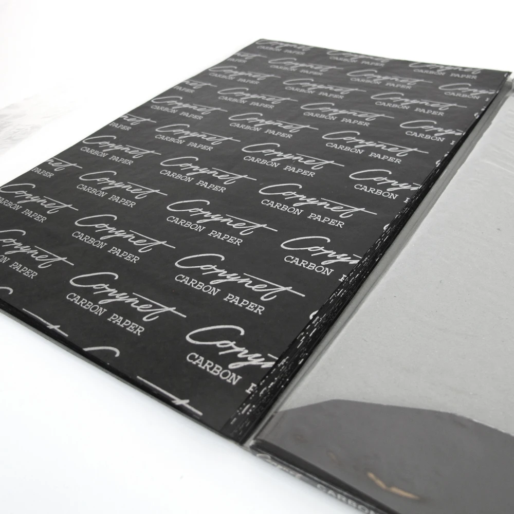 Black Color Tracing Carbon Paper 21*33cm 50sheets / Box For Garments