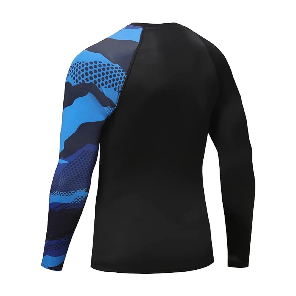 Men's Sun Protection Sublimation Printing Shirts Uv Spf Upf 50+ Long