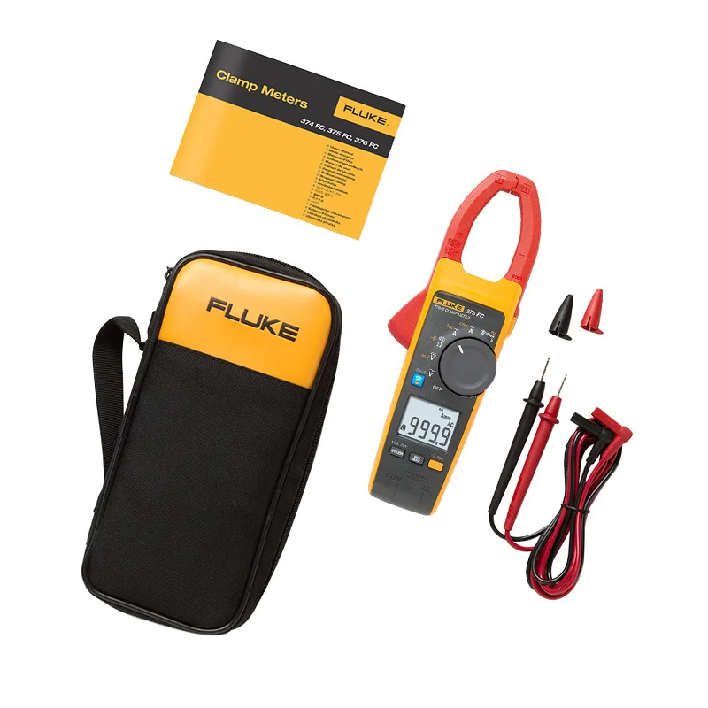 Fluke 374 Fc True Rms Ac Dc Clamp Meter,600 A,1000 V 375fc 376fc - Buy 