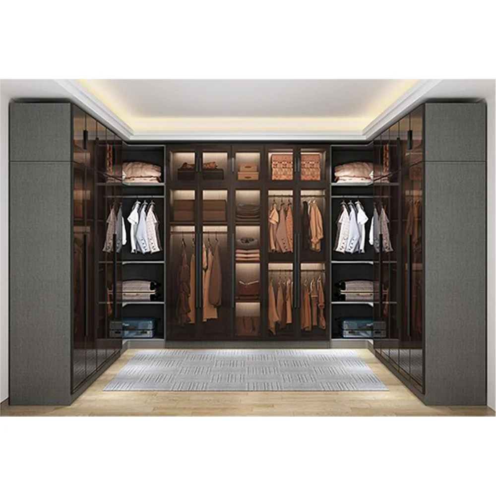 System Sliding Wardrobe Wooden Bedroom Modern Cupboards For Bedroom L-Sharpe Wardrobe Room cheap wardrobes Closet