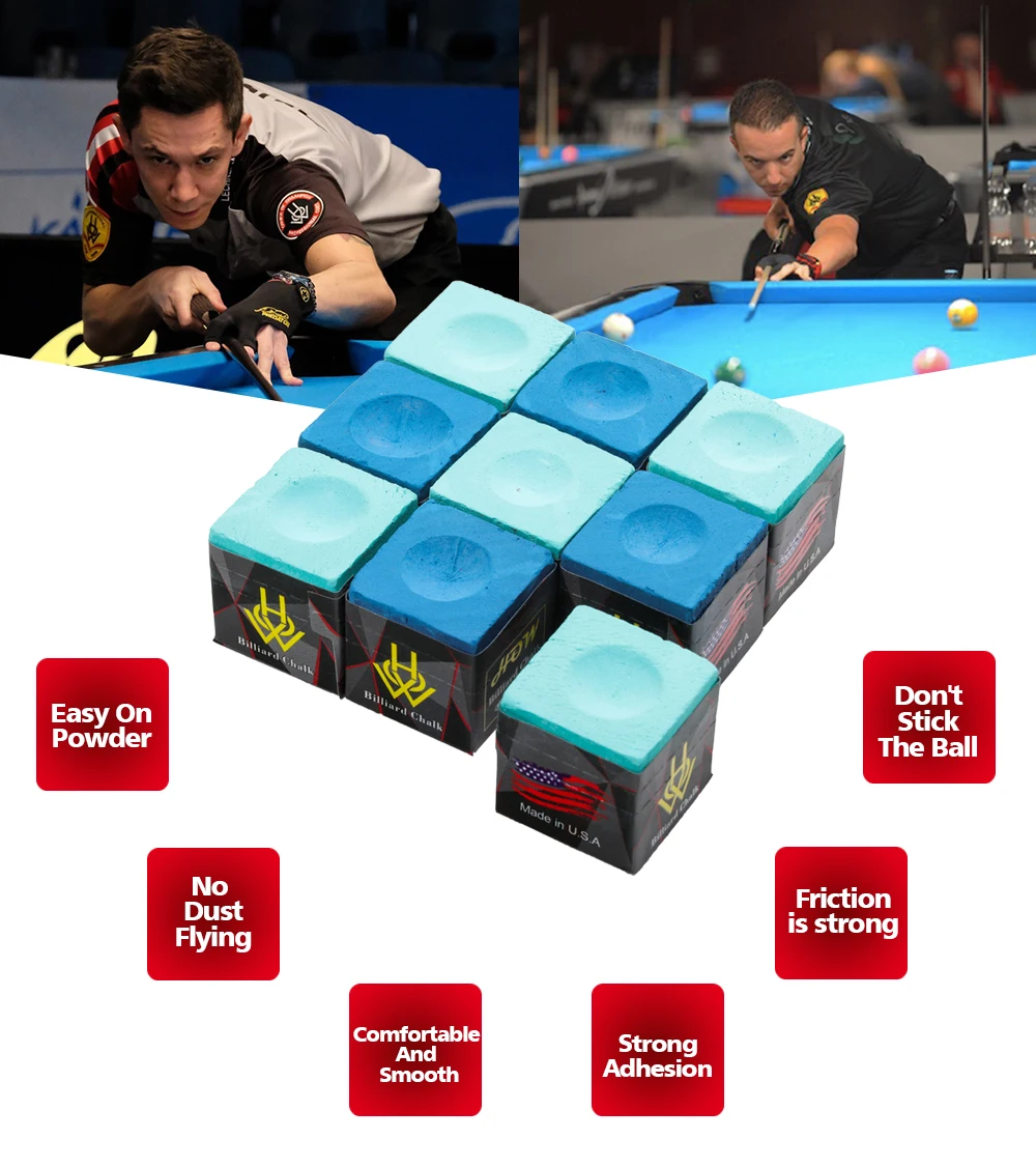How Chalk Billiard Cue Tailormade Snooker Chalk Powder Pool Chalk Two