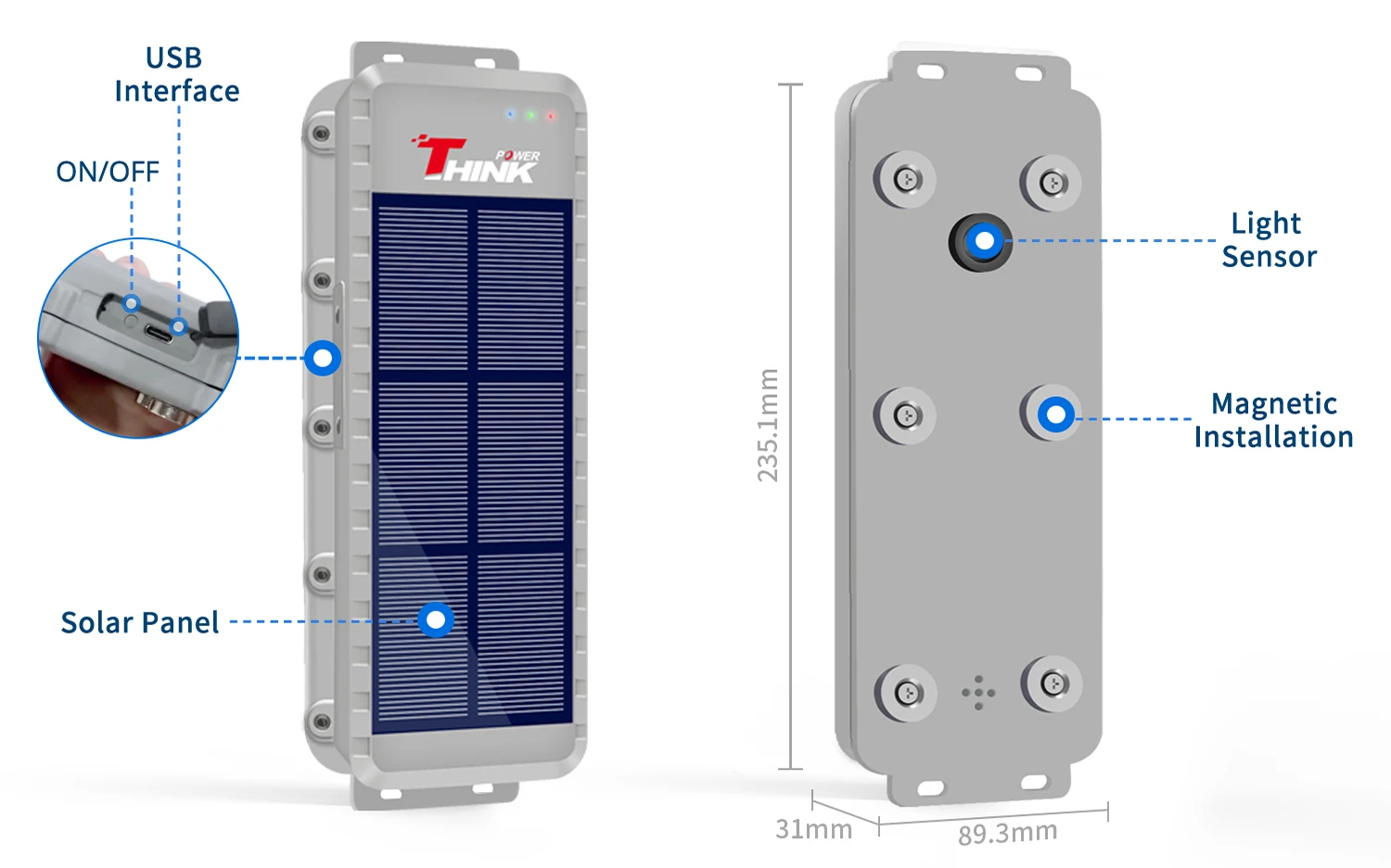 4g Cat M1 Nb1 Gsm Solar Powered Semi Truck Gps Tracking Devices Fleet