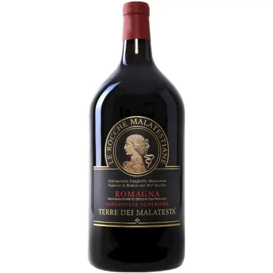 Jeroboam Romagna Sangiovese Superiore DOC Red Wine 3000ml Large Format Italian Wine 1 Bottle Per Box-Le Rocche