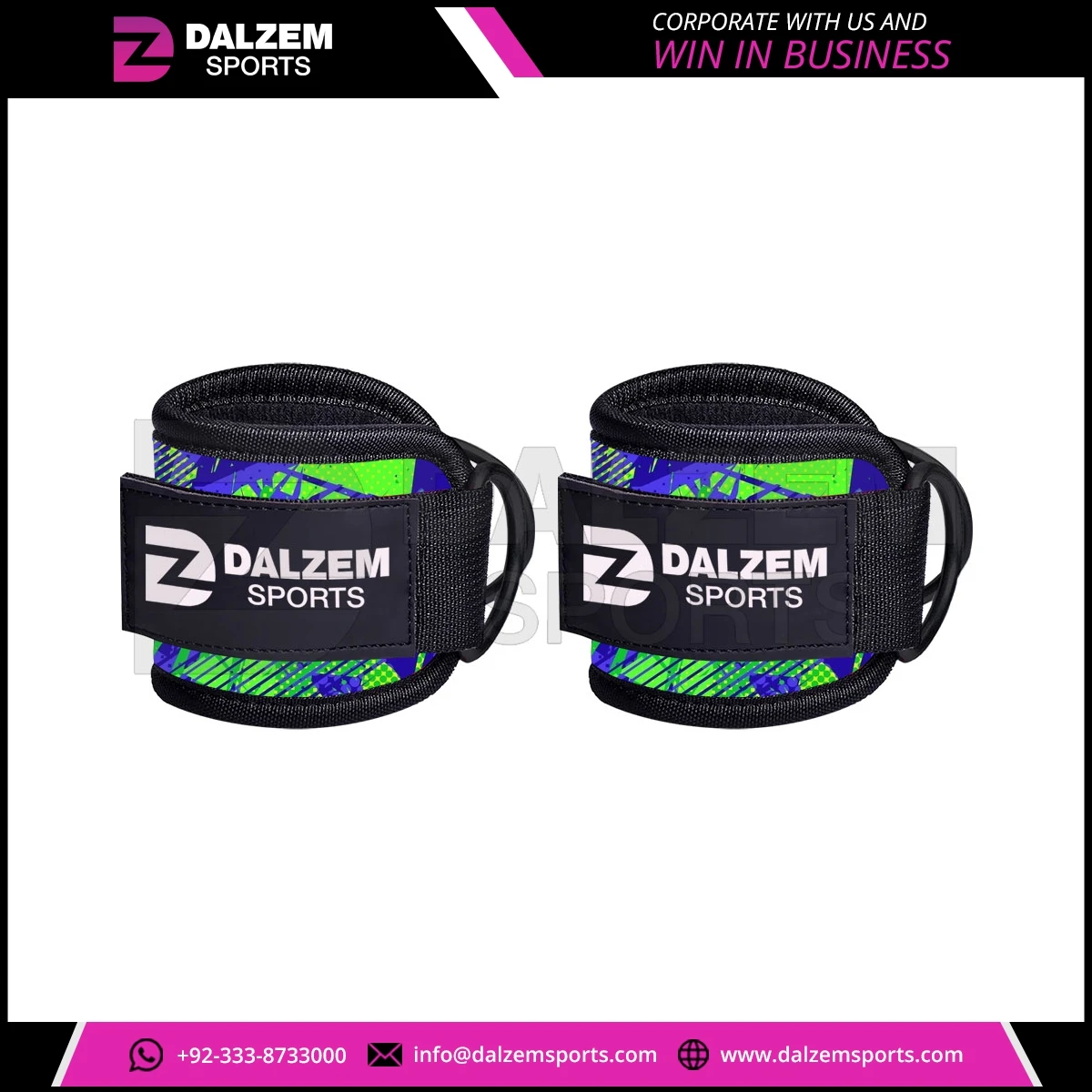 Wrist cuffs for cable machine