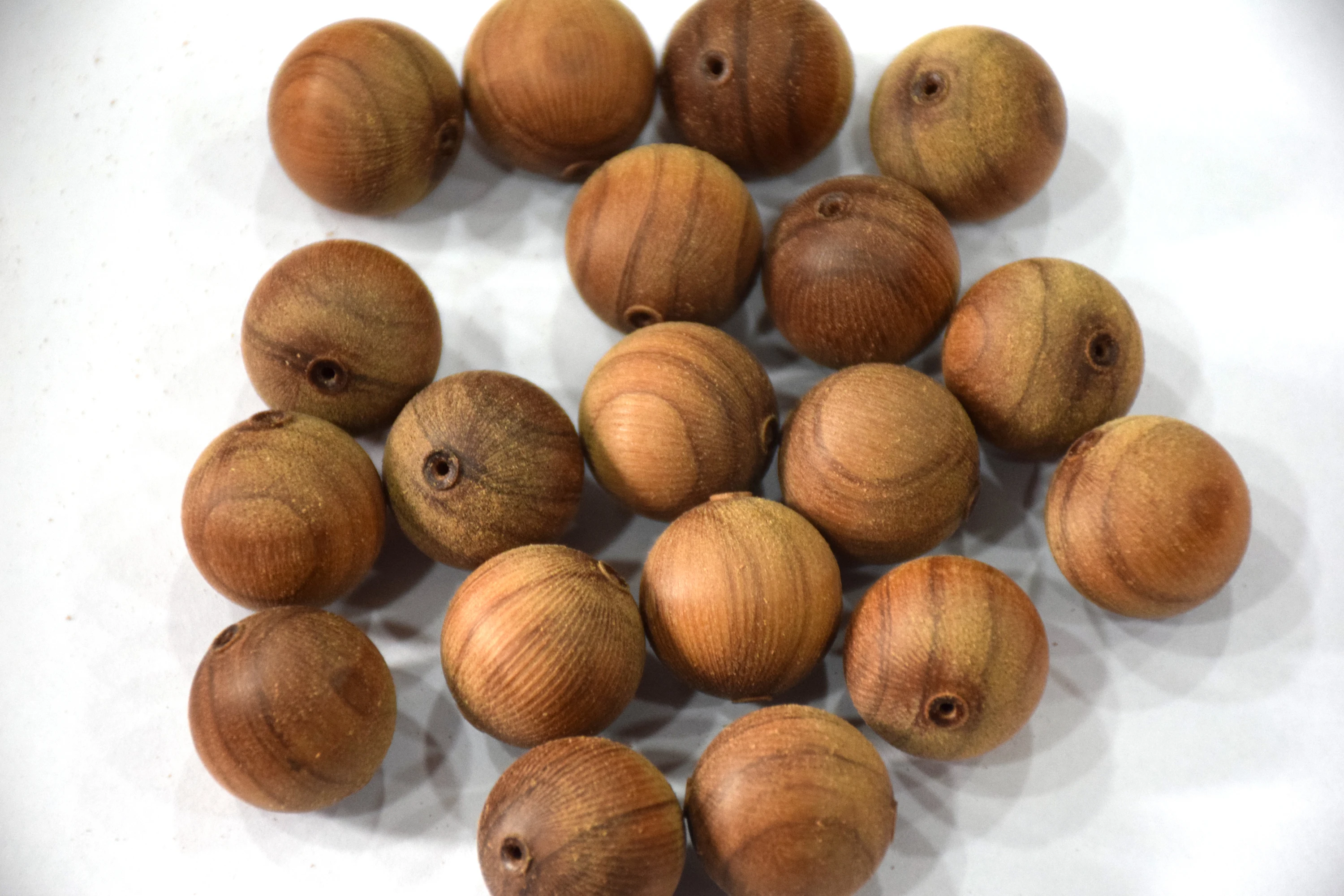 sandalwood mala large wooden balls meditation