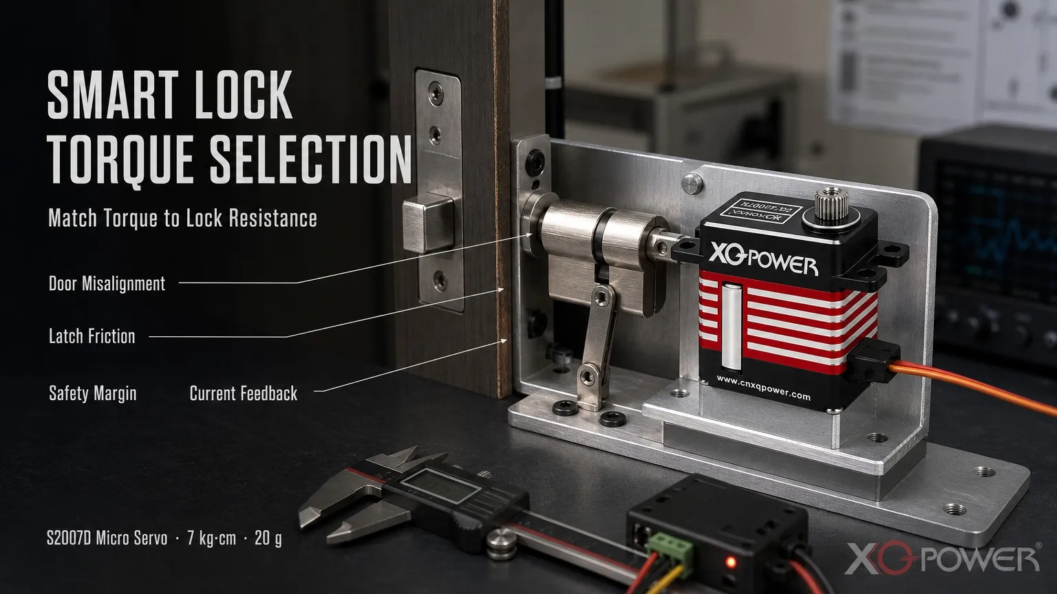 Smart lock cylinder actuator drive torque selection