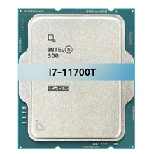New Cpu I7-11700t for Intel 11700 11700k 11700kf 11700f 11700T  11gen Desktop Cpu Pc Processor Game