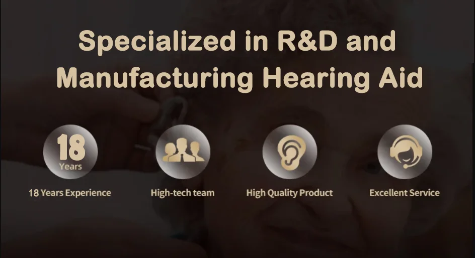 CE&RoHS BTE hearing aids with CE&RoHS bone conduction hearing aid health product