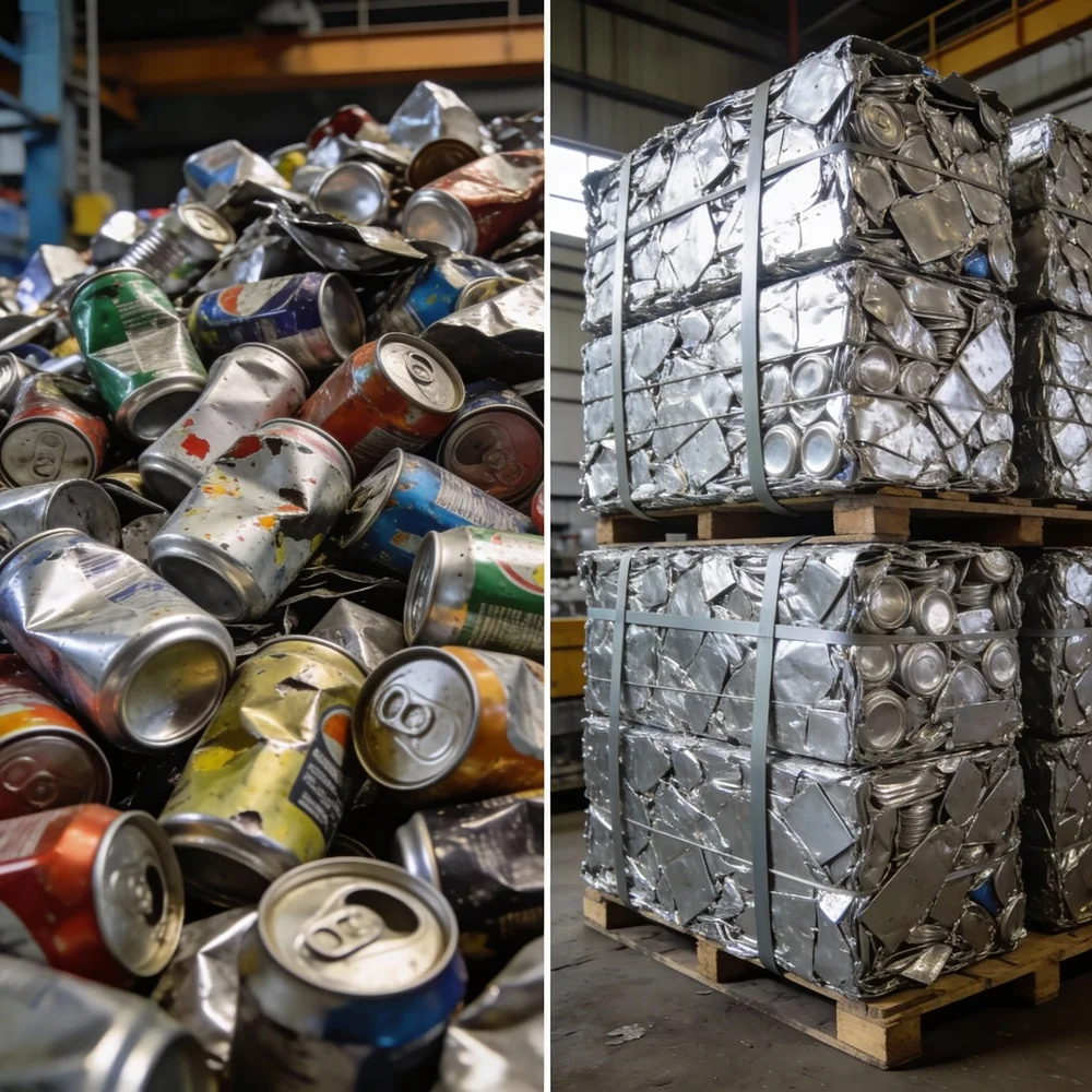 Aluminum UBC Scrap for Recycling Used Beverage Can Aluminum with High Recovery Rate for Smelting
