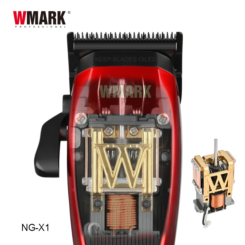 WMARK NG-X1 10000RPM Maglev Motor Şarjlı Saç Kesici, Kablosuz Kullanım