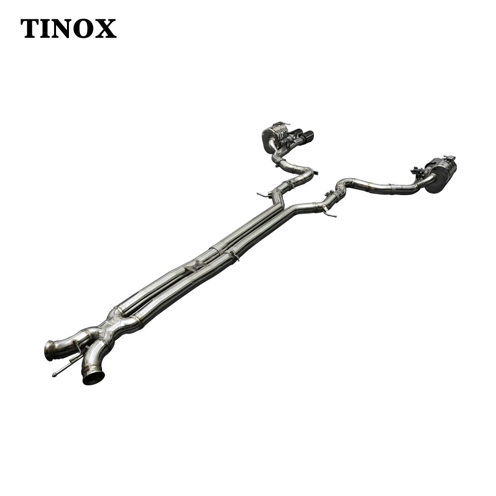 Stainless Steel Highperformance Valvetronic Catback Exhaust Pipes For