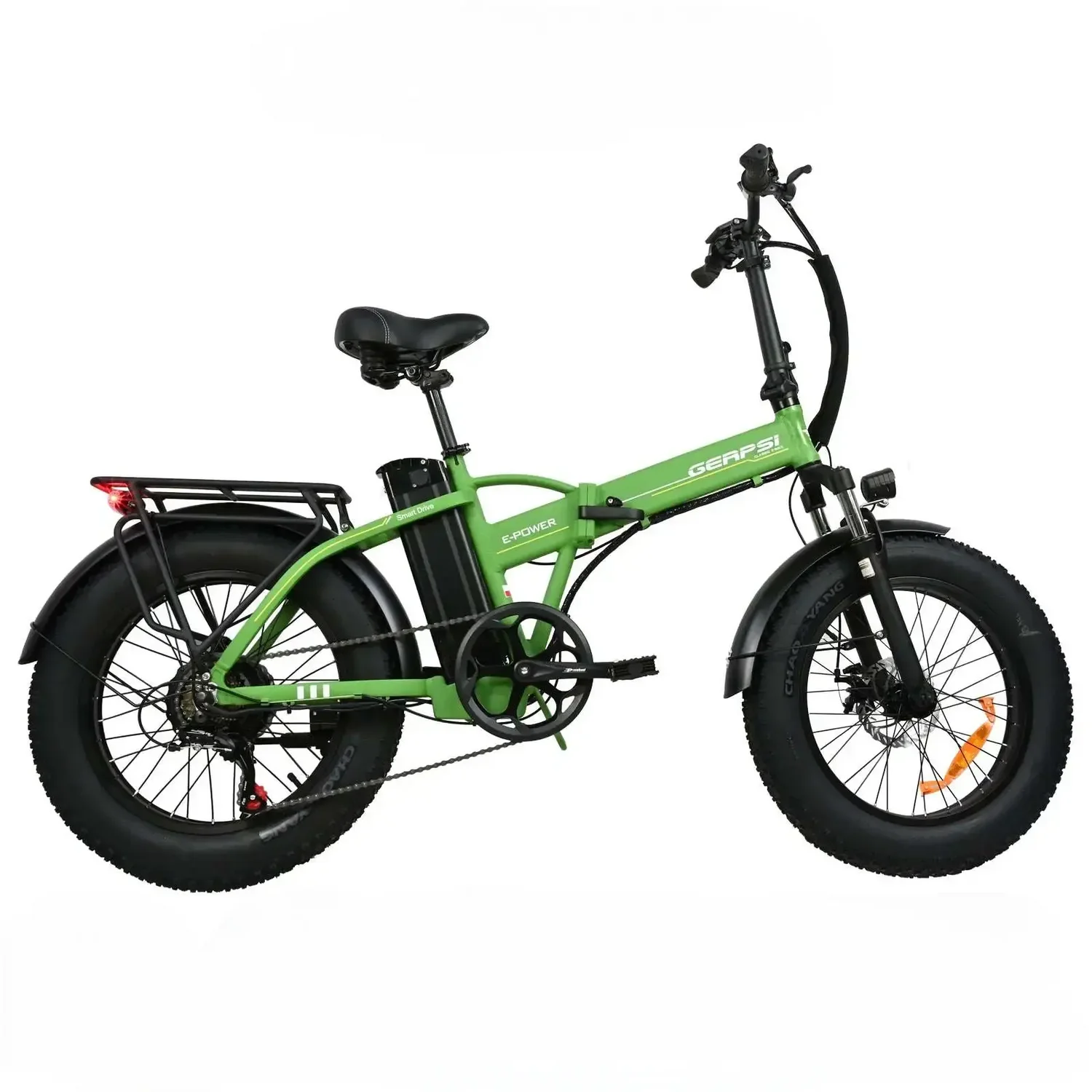 BAOLUJIE DZ2002 20-Fold City Electric Bike with 500W Motor 48V 13Ah Lithium Battery Fat Tire Electric Bike with Rear Hub Motor