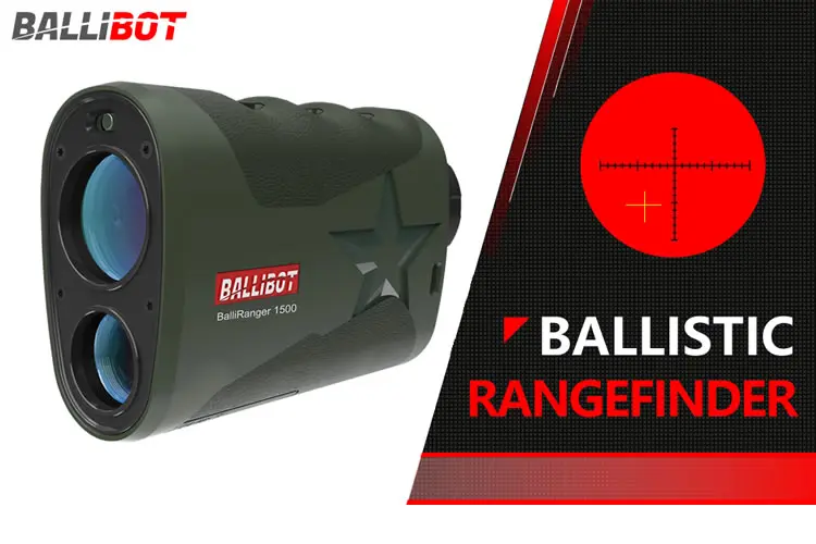 1500m Ballistic Laser Rangefinder With Live Weather Senor And Wind