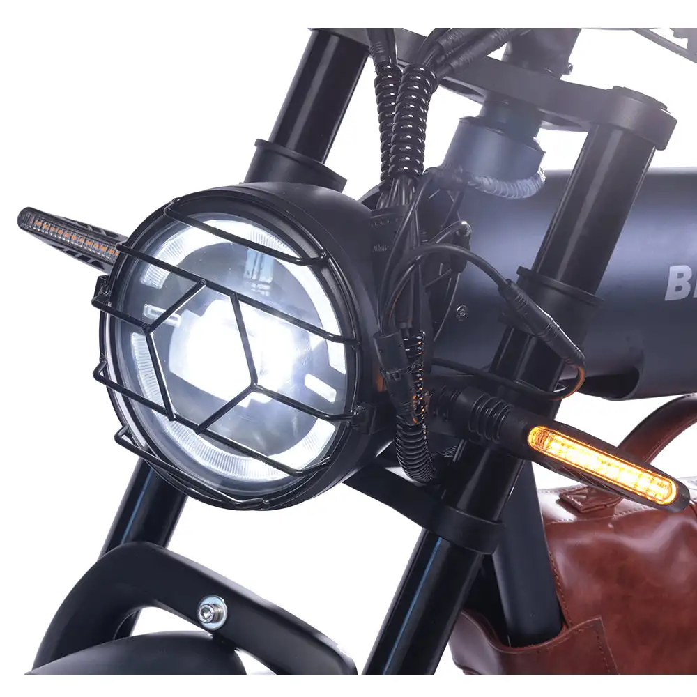 BEZIOR XF006 Electric Mountain Bike-70km Range 48V Motor Aluminum Alloy Frame 20x4.0" Wheels