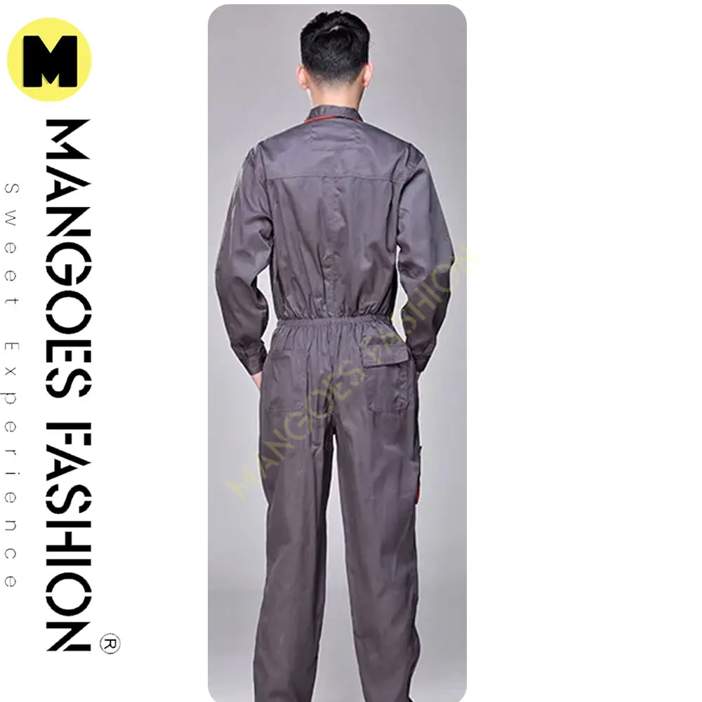 High-quality Plus Size Work Overall Uniforms, Ideal for Car Repair and Workshop Mechanics - Unisex Coveralls Welding Durable
