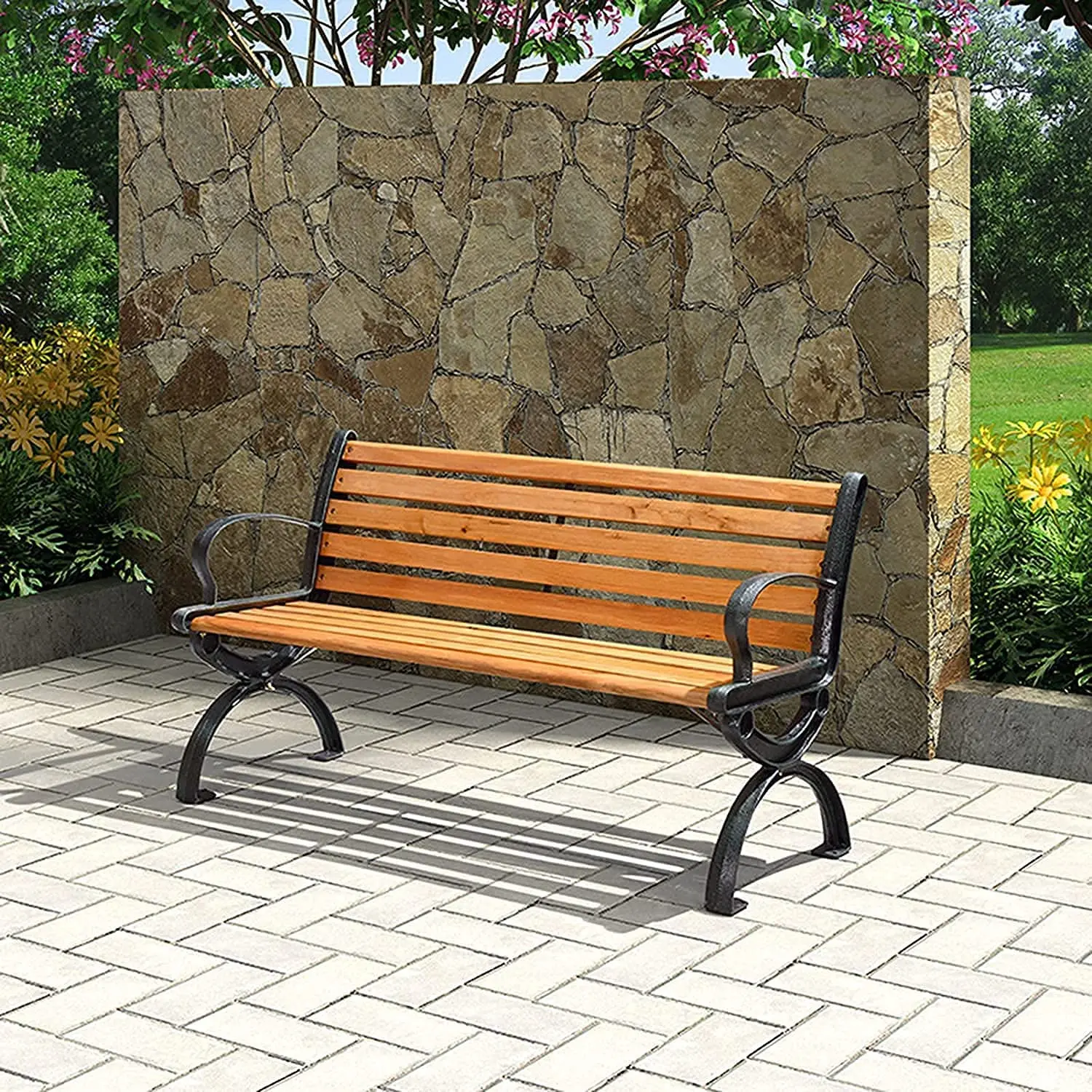 High Quality Wooden Garden Bench For Sale Outdoor Wooden Benches
