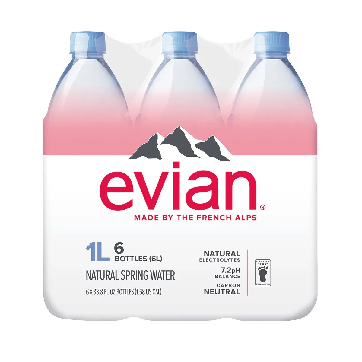 Evian Natural Spring Water (1.5l / 12pk),Prices For Evian Wholesale