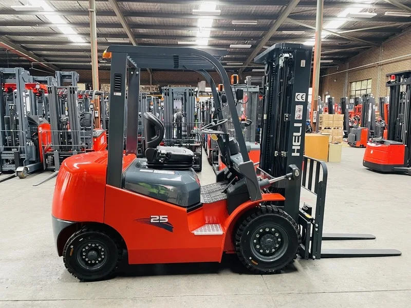 2023 New Forklift Brand Electric Forklifts Model 47894 Lead-Acid Battery Solid Tire RWD Indoor Construction Use Standing